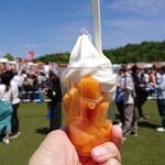 やおきゅう - 生メロンパフェ(800円)