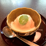 千草ホテル - ⑨あまおう苺のシャーベット