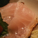 車力門 ちゃわんぶ - 25年2月　お造り　稲取の金目鯛炙り