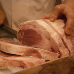 車力門 ちゃわんぶ - 25年2月　北海道牛　3歳牝牛ヒレ肉　大将の捌き