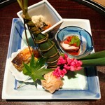 Ryokan Kurashiki - 蛸   かます山椒焼   太刀魚昆布〆