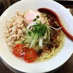金町製麺 - 冷やし鶏そば
