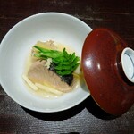 旅館 くらしき - 御蓋物  鰆親子煮