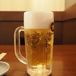 Horumon Yaki Chitose - 生ビール