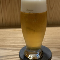 うなぎ 目白ぞろ芽 - ビール