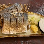 居酒屋 来よ乃 いちり - 炙り〆サバ