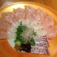 銀座　遠音近音 - 鞆の浦　鯛茶漬け(\1,500)：鯛の切り身