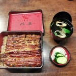 川豊 本店 - 上うな重＋きも吸