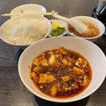 料理工房 萬福飯店 - R4.5  本日のランチ　麻婆豆腐