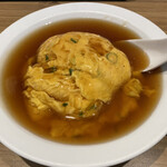 燕京飯店 - 麺飯セットの天津飯