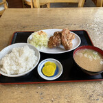 むら上食堂 - からあげ定食
