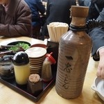 釜揚うどん一忠 - お酒が入ってる徳利ではない（ｗｗｗ