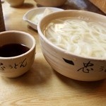 釜揚うどん一忠 - 釜揚うどん 特大