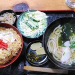 Udon Ya - かつ丼セット