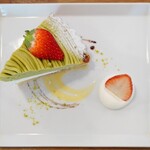 ハナツムリ - 【2022.04】ピスタチオのモンブランタルト(580円+税)