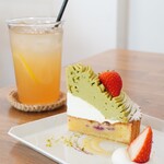 ハナツムリ - 【2022.04】ピスタチオのモンブランタルト(580円+税)