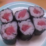 回転寿司　喜楽 - 鉄火巻