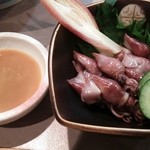 しな川 - ホタルイカ。酢味噌で♪