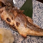 Shouya - 珍しい魚グチの塩焼き