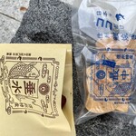 藤田九衛門商店 - パッケージと外袋　左:鯉焼き　右:鯉モナカ