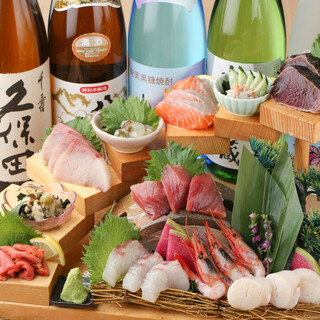□■北海道直送の海鮮■□新鮮なネタを使った握り寿司も♪