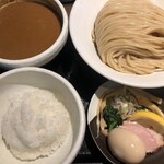 鴨出汁中華蕎麦 麺屋yoshiki - 鴨カレーつけ麺＋小ライス