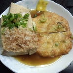 上田温酒場 - 豆腐とひら天