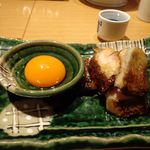 名古屋コーチン 鳥しげ - 月見ステーキ