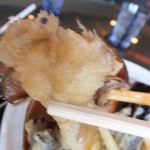 鬼はそと福はうち - １日２０食限定　秋の豊穣カレーうどん　１１００円　舞茸の天麩羅　【　２０１２年１２月　】