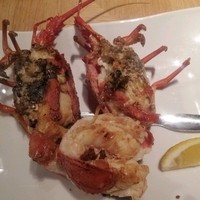 鉄板焼 天 本丸 - 伊勢海老の鉄板焼き