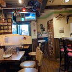 ポン・ド・リゼール  - 店内（座席より右まわり）➡︎