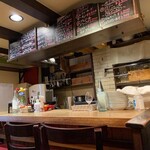 ポン・ド・リゼール  - 店内（座席より右まわり）➡︎