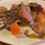 ポン・ド・リゼール  - ★もち豚の香草マリネローストポーク　ココナッツカレーのソース（1000円税込）★