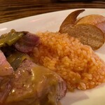 ポン・ド・リゼール  - ★もち豚の香草マリネローストポーク　ココナッツカレーのソース（1000円税込）★