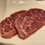 肉料理専門店　榮互 - 特選焼肉セットのハラミ
