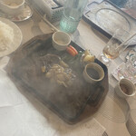 Steak Restaurant Hishiya Kaizokusen - 두와아아ーーー!! 최종 조리는 현장에서 진행됩니다.