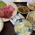 Daihachi - まぐろおとし定食もり蕎麦