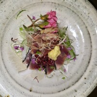 そば会席 立会川 吉田家 - 鰹たたき