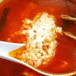 サービスのご飯　旨し！