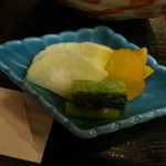 お食事処 やかた  - お新香