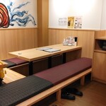 Sushi Sake Saka Na Sugi Tama - 掘りごたつ式のお座敷席