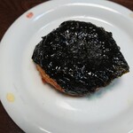 ねり伝 - 料理写真:手作り玉ねぎ海苔天　表