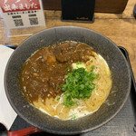 山下本気うどん - カレボナーラうどん