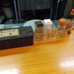 ハンバーグむとう - 料理写真:卓上