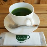 オープンカフェ まるごとやまなし館 - 桑茶