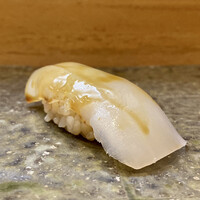 鮨 一條 - アオリイカ
                ねっとりとして甘みがあります♪
