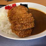 楽猿 - 三元豚のロースカツカレー