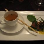 ア・マ・ファソン - 渡り蟹のコロッケ＆コンソメスープ