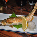よし半 - 鮎の塩焼き