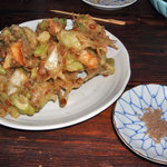 よし半 - 納豆天ぷら